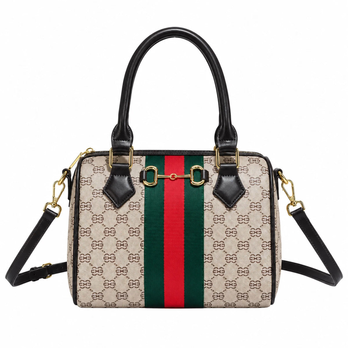 Sac Boston Équestre Monogramme